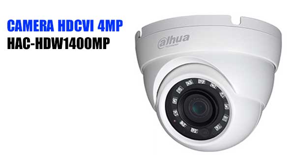 Camera Dome 4MP HDCVI Dahua HAC-HDW1400MP giá rẻ