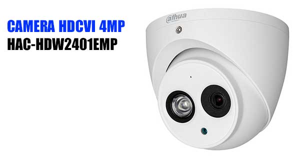 Camera Dome 4MP HDCVI Dahua HAC-HDW2401EMP giá rẻ