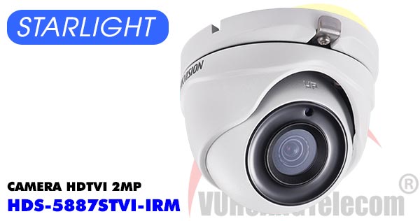 Camera Dome HDTVI 2MP Starlight HDPARAGON HDS-5887STVI-IRM giá rẻ