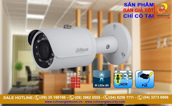 Camera IP DAHUA IPC-HFW1320S 3.0MP