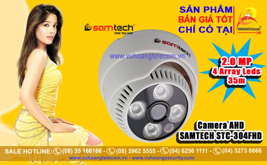Bán camera AHD SAMTECH STC-304FHD giá tốt