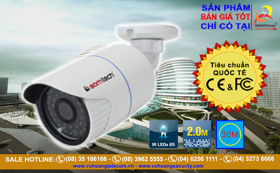 Camera thân hồng ngoại SAMTECH STC-3620FHD