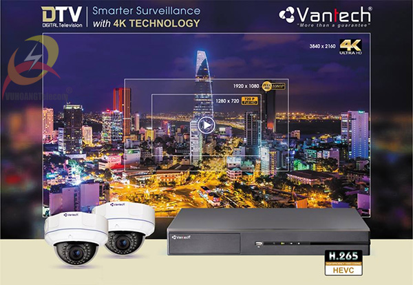 Giới thiệu ưu điểm hệ thống DTV 4K Vantech
