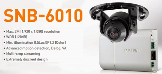 camera thân hồng ngoại Samsung SNB-6010 - 2